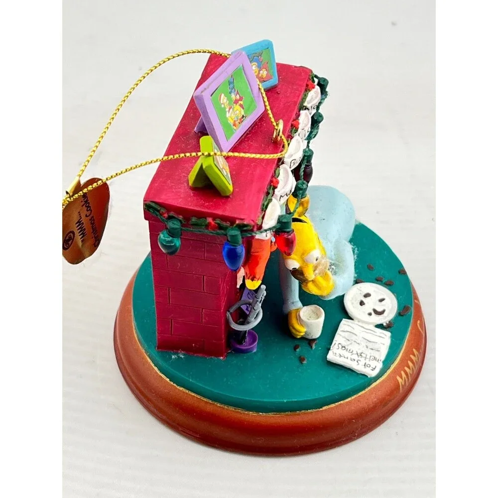 SIMPSONS Bradford Christmas Tree Ornament Illuminated “MMM... Cookies” w/Tags